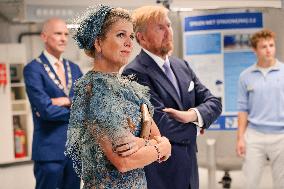 Dutch Royals Pays Regional Visit To Walcheren - Netherlands