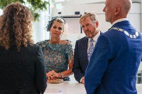 Dutch Royals Pays Regional Visit To Walcheren - Netherlands