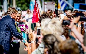 Dutch Royals Pays Regional Visit To Walcheren - Netherlands