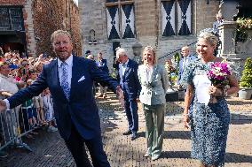 Dutch Royals Pays Regional Visit To Walcheren - Netherlands