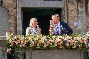 Dutch Royals Pays Regional Visit To Walcheren - Netherlands