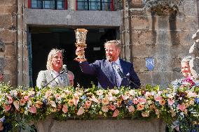 Dutch Royals Pays Regional Visit To Walcheren - Netherlands