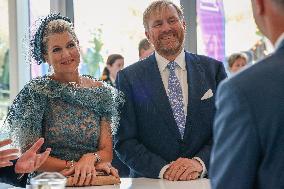 Dutch Royals Pays Regional Visit To Walcheren - Netherlands