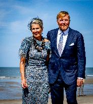 Dutch Royals Pays Regional Visit To Walcheren - Netherlands