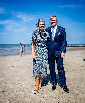 Dutch Royals Pays Regional Visit To Walcheren - Netherlands