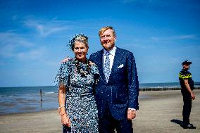 Dutch Royals Pays Regional Visit To Walcheren - Netherlands