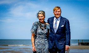 Dutch Royals Pays Regional Visit To Walcheren - Netherlands