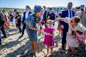 Dutch Royals Pays Regional Visit To Walcheren - Netherlands