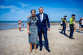 Dutch Royals Pays Regional Visit To Walcheren - Netherlands