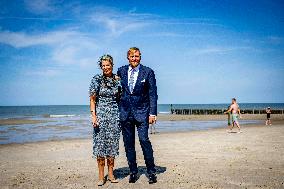 Dutch Royals Pays Regional Visit To Walcheren - Netherlands