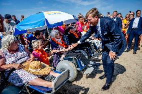 Dutch Royals Pays Regional Visit To Walcheren - Netherlands