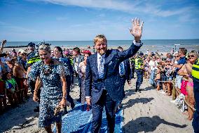 Dutch Royals Pays Regional Visit To Walcheren - Netherlands