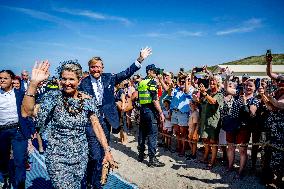 Dutch Royals Pays Regional Visit To Walcheren - Netherlands