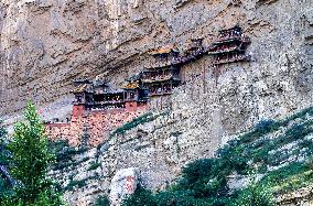 Xuankong Temple in Datong