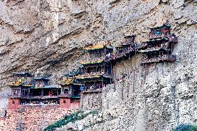 Xuankong Temple in Datong