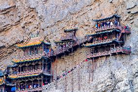 Xuankong Temple in Datong