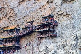 Xuankong Temple in Datong