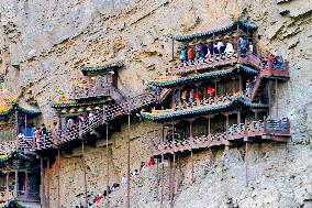 Xuankong Temple in Datong