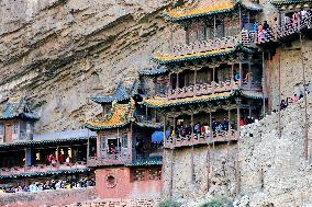 Xuankong Temple in Datong