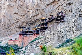 Xuankong Temple in Datong