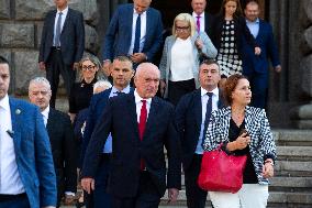 Oath Of The New Caretaker Government Of Bulgaria.