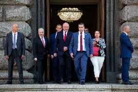 Oath Of The New Caretaker Government Of Bulgaria.