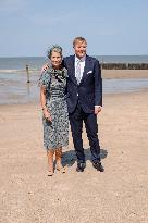 Dutch Royals Pays Regional Visit To Walcheren - Netherlands