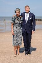 Dutch Royals Pays Regional Visit To Walcheren - Netherlands