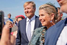 Dutch Royals Pays Regional Visit To Walcheren - Netherlands