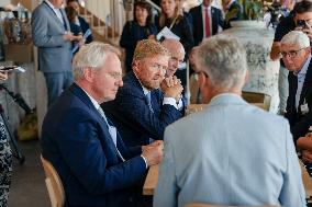 Dutch Royals Pays Regional Visit To Walcheren - Netherlands