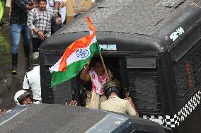 Students Protest March Against Doctor Rape And Murder In Kolkata, India