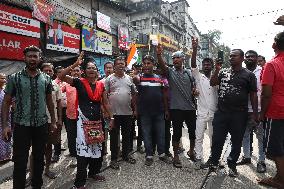 Students Protest March Against Doctor Rape And Murder In Kolkata, India