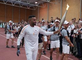 Paris 2024 - Paralympic Games Torch Relay - Fontainbleau