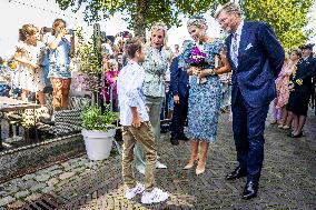 Dutch Royals Pays Regional Visit To Walcheren - Netherlands