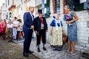 Dutch Royals Pays Regional Visit To Walcheren - Netherlands