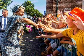 Dutch Royals Pays Regional Visit To Walcheren - Netherlands