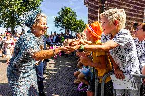 Dutch Royals Pays Regional Visit To Walcheren - Netherlands