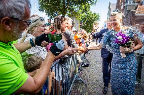 Dutch Royals Pays Regional Visit To Walcheren - Netherlands