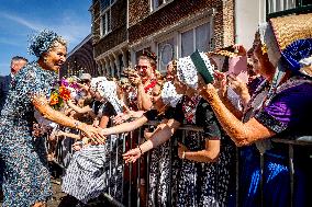 Dutch Royals Pays Regional Visit To Walcheren - Netherlands