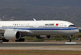 Air China has restored the direct flight between Barcelona and Shanghai