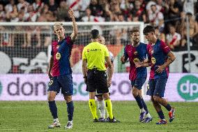 - LaLiga - Rayo Vallecano vs FC Barcelona