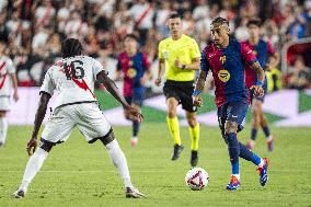 - LaLiga - Rayo Vallecano vs FC Barcelona