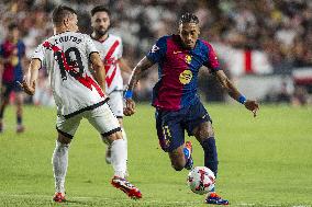 - LaLiga - Rayo Vallecano vs FC Barcelona