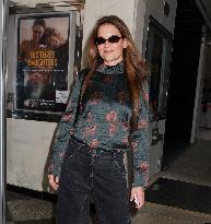 Katie Holmes At The Paris Theater - NYC