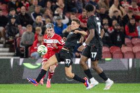 Middlesbrough v Stoke City - Carabao Cup Second Round