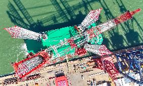 First Offshore Wind Power Installation Platform Delivered