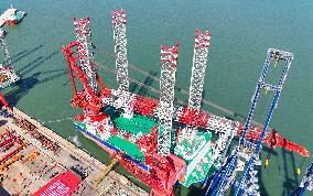 First Offshore Wind Power Installation Platform Delivered