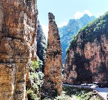 Feihuyu Valley Scenery in Zhangjiakou