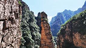 Feihuyu Valley Scenery in Zhangjiakou