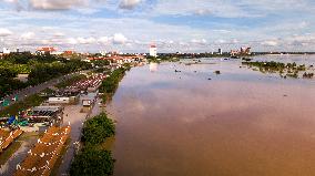 Mekong Water Level Rises - Vientiane